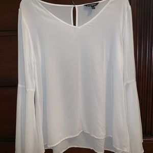 Gorgeous White Blouse Sz Medium